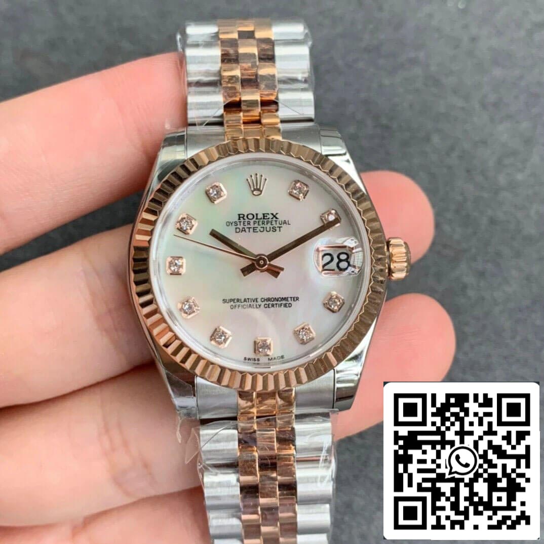 Rolex Datejust M278271 0026 1 1 Best Edition GS Factory Rose Gold