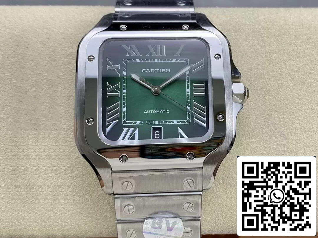 Cartier De Santos WSSA0062 1 1 Best Edition BV Factory Green Dial