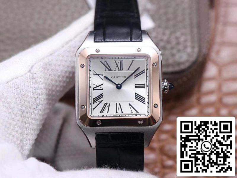 Cartier Santos Dumont W2SA0017 1 1 Best Edition F1 Factory Silver