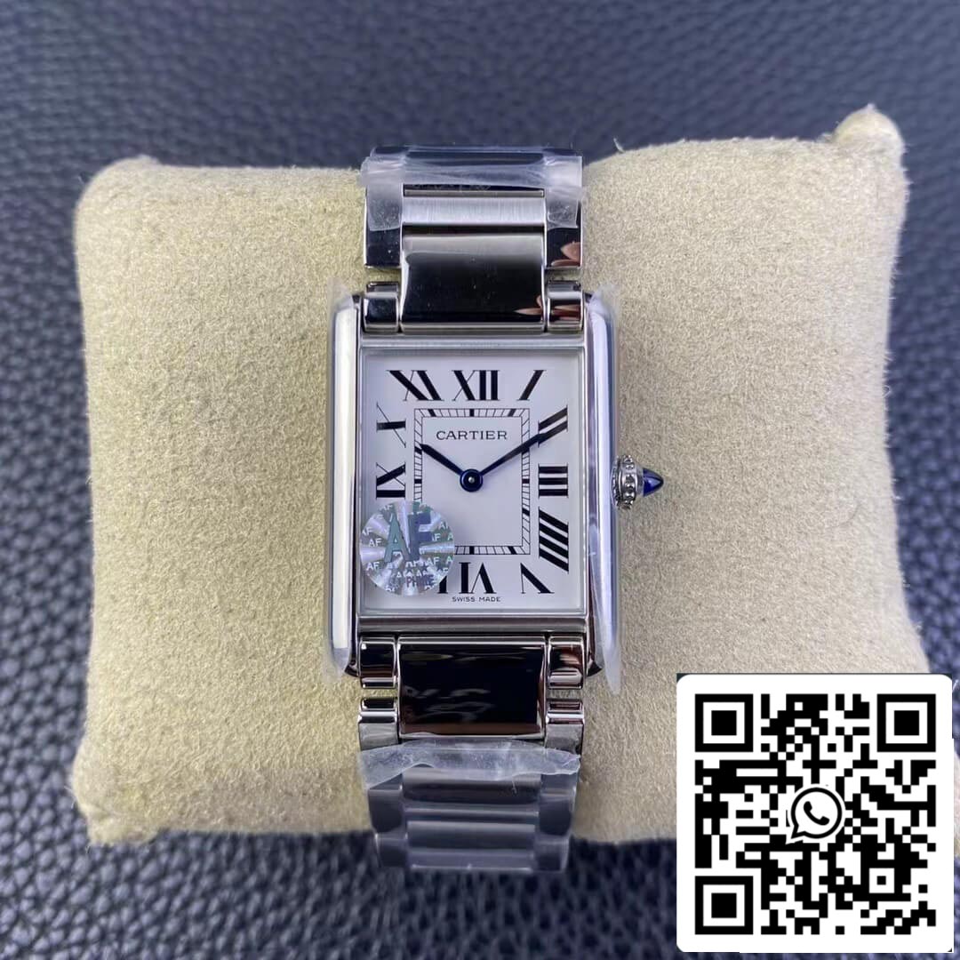 Cartier Tank WSTA0052 1 1 Best Edition AF Factory Stainless Steel