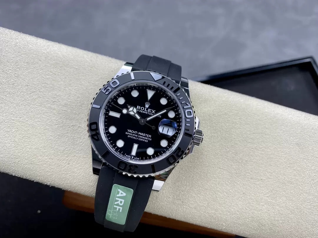 Rolex Yacht-Master 42 Cadran Noir M226659-0003 1:1 Meilleure Édition AR Version Contrepoids d'Usine