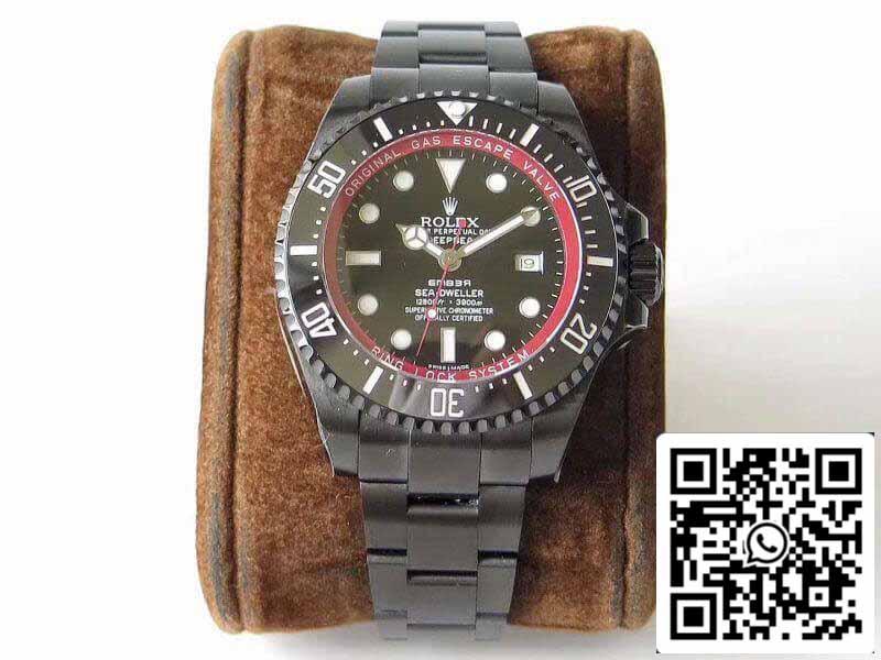 Rolex Sea-Dweller 116660 VR Factory 1:1 Meilleure édition suisse ETA2836 Cadran noir