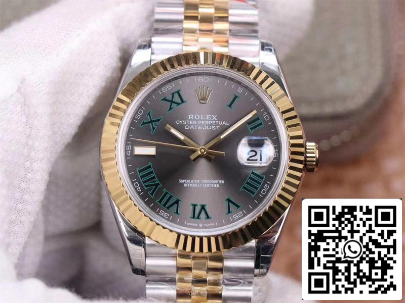 Rolex Datejust M126333-0020 1:1 Best Edition TW Factory Gray Dial Swiss ETA3235