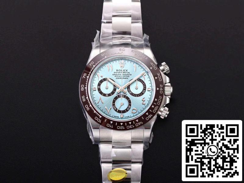 Rolex Daytona M116506-0004 1:1 Meilleure édition Noob Factory Cadran bleu Suisse ETA4130