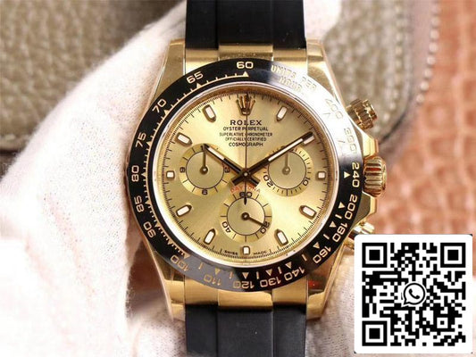 Rolex Daytona M116518LN-0042 1:1 Meilleure édition Noob Factory Cadran Champagne Suisse ETA4130