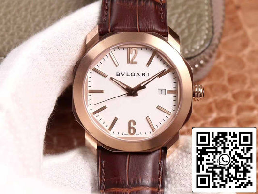 Bvlgari Octo 1:1 Best Edition BV Factory White Dial