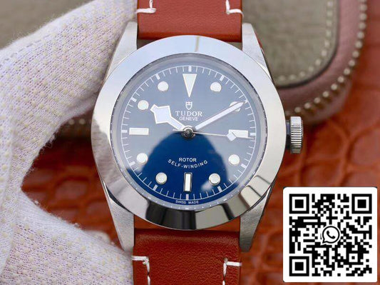 Tudor Heritage Black Bay M79540-0005 TW Factory Herrenuhren 1:1 Best Edition Swiss ETA2836 Blaues Zifferblatt
