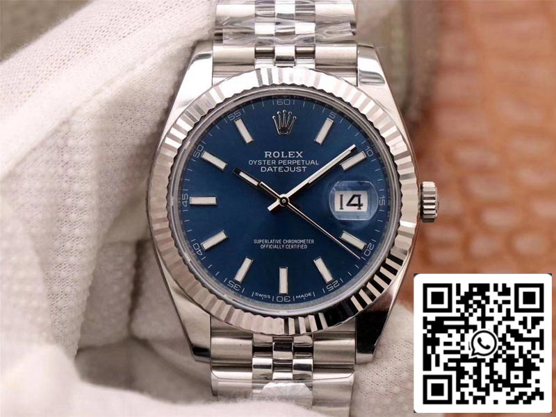 Rolex Datejust 126334 1:1 Best Edition AR Factory Blaues Zifferblatt Schweizer ETA2824