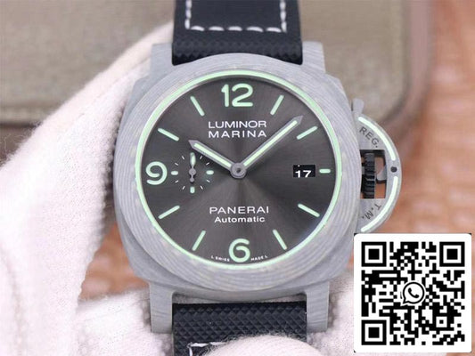 Panerai Luminor PAM01119 1:1 Meilleure édition VS Factory Carbon Fiber Swiss P9010