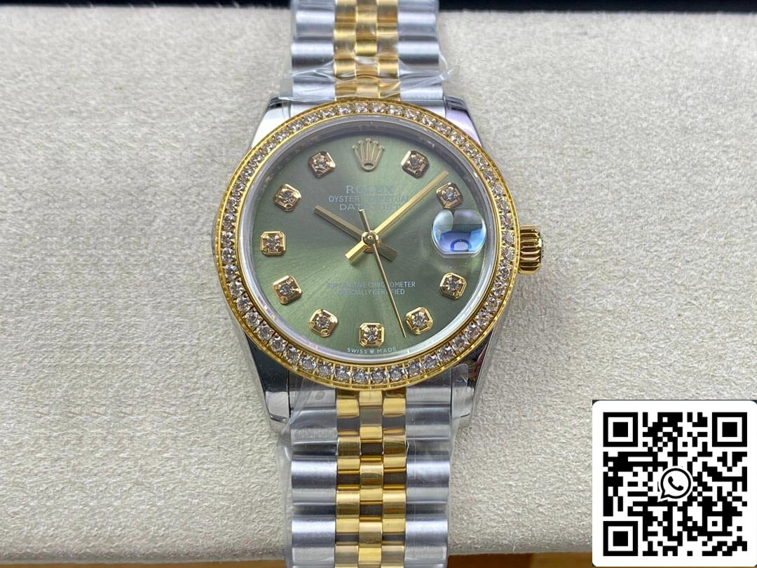 Rolex Datejust M278383RBR-0030 31 mm 1:1 Best Edition EW Factory Diamantlünette