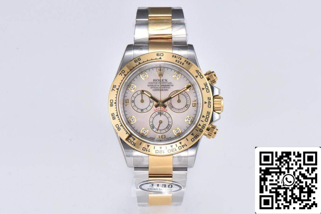 Rolex Cosmograph Daytona M116503-0007 1:1 Meilleure édition Clean Factory Cadran diamant