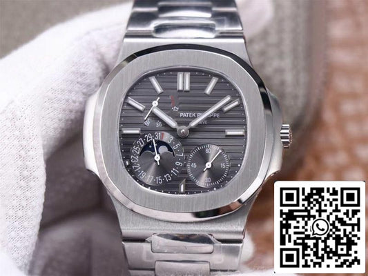 Patek Philippe Nautilus 5712/1A-001 1:1 Best Edition PF Factory Gray Dial Swiss Movement