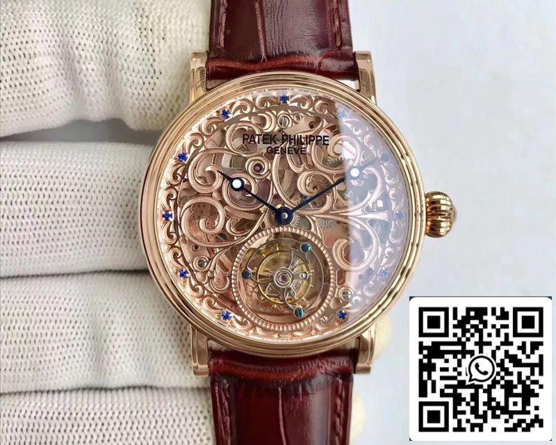 Patek philippe shop tourbillon rose gold