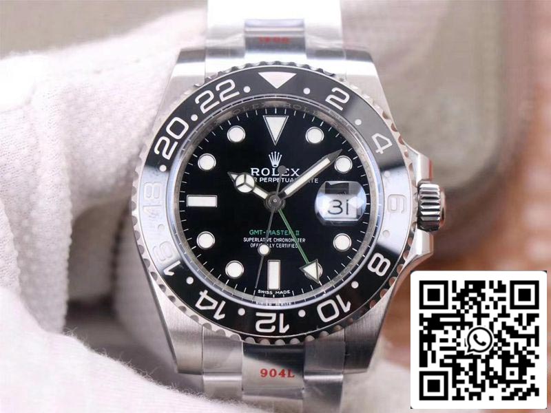Rolex GMT Master II 116710BLNR-78200 1:1 Best Edition Noob Factory V11 Blue Needle Swiss ETA3186