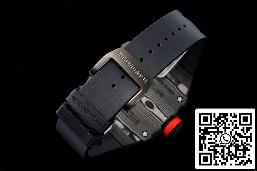 Richard Mille RM27-03 Rafael Nadal Tourbillon 1:1 Best Edition RM Factory Black Rubber Strap