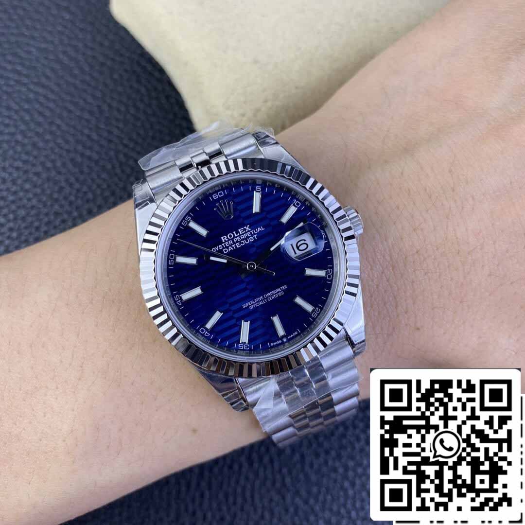 Rolex Datejust M126334-0032 41MM 1:1 Meilleure édition VS Factory Acier inoxydable