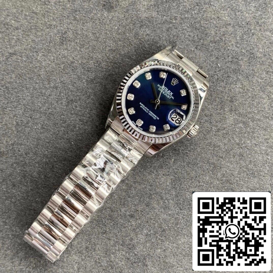 Rolex Datejust 31MM 1:1 Best Edition GS Factory Blue Dial