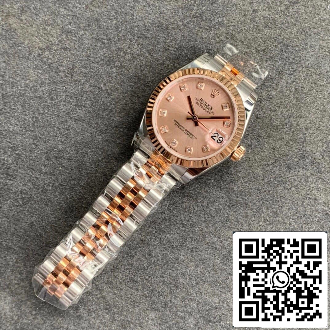 Rolex Datejust M278271-0024 1:1 Best Edition GS Factory Rose Gold Dial