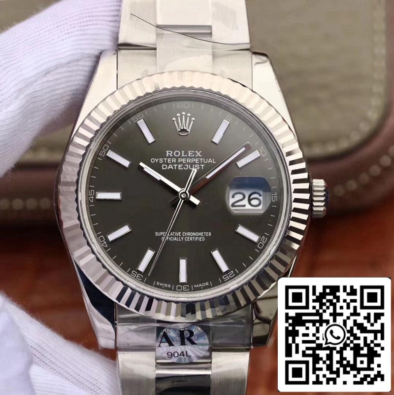 Rolex Datejust 126334 1:1 Best Edition AR Factory Black Dial Swiss ETA2824