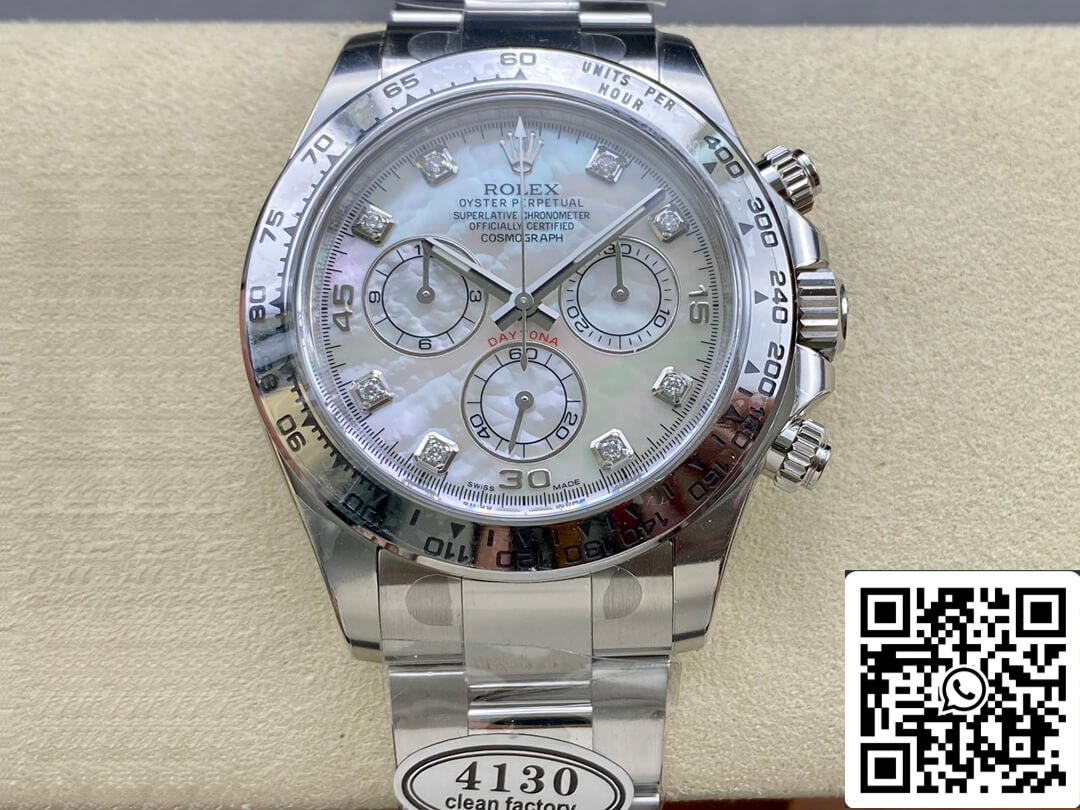 Rolex Cosmograph Daytona M116509-0064 1:1 Best Edition Clean Factory Mother-of-pearl Dial