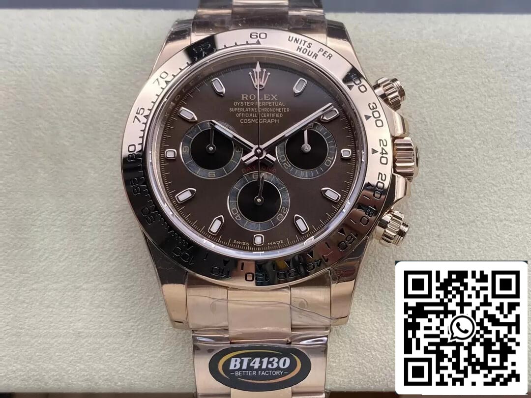 Rolex Daytona M116505-0013 1: 1 Meilleure édition BT Factory Cadran Chocolat