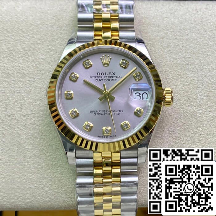 Rolex Datejust M278273-0020 31MM 1:1 Meilleure édition EW Factory Cadran argenté