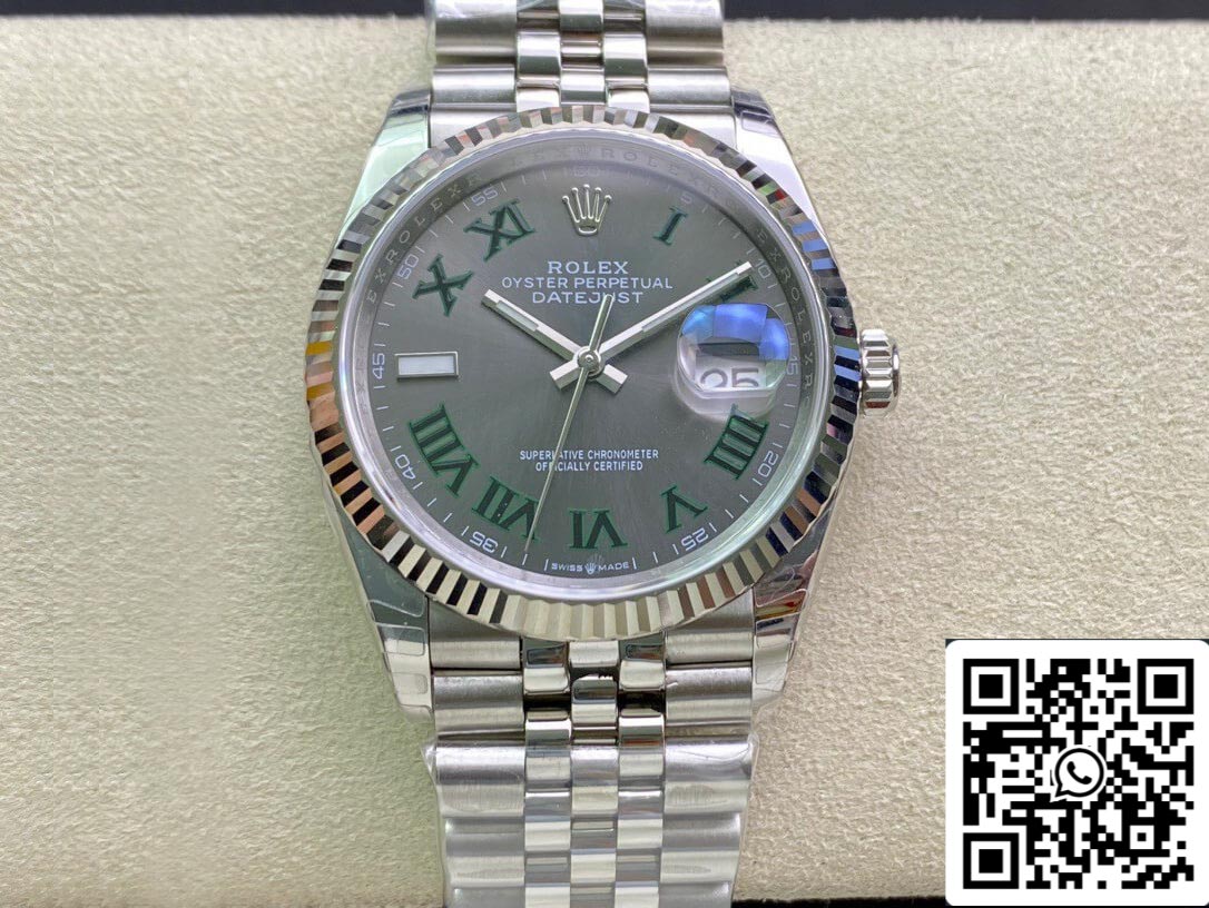 Rolex Datejust M126234-0045 36MM 1:1 Meilleure édition EW Factory Cadran gris