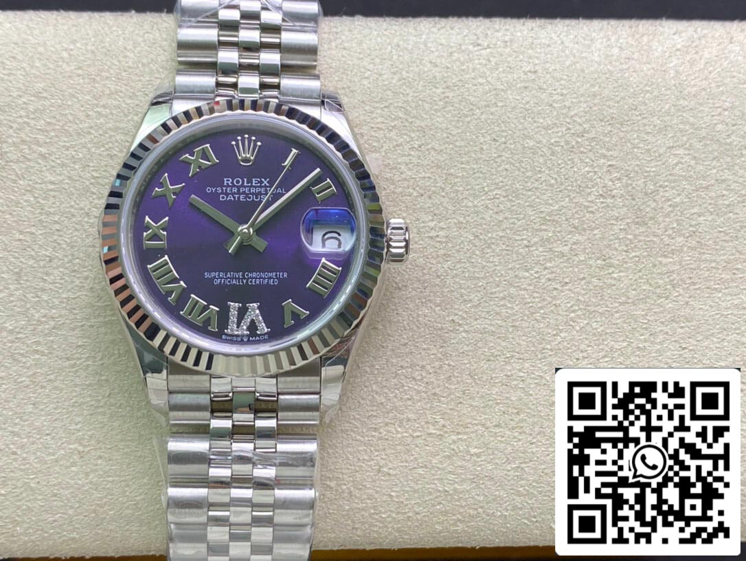 Rolex Datejust M178274-0088 1:1 Best Edition EW Factory Purple Dial