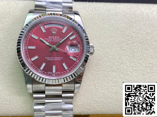 Rolex Day Date 118239 1:1 Best Edition EW Factory Cherry Dial