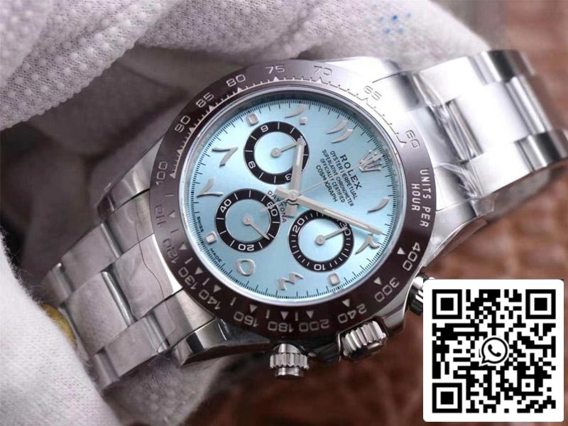 Rolex Daytona M116506-0004 1:1 Meilleure édition Noob Factory Cadran bleu Suisse ETA4130