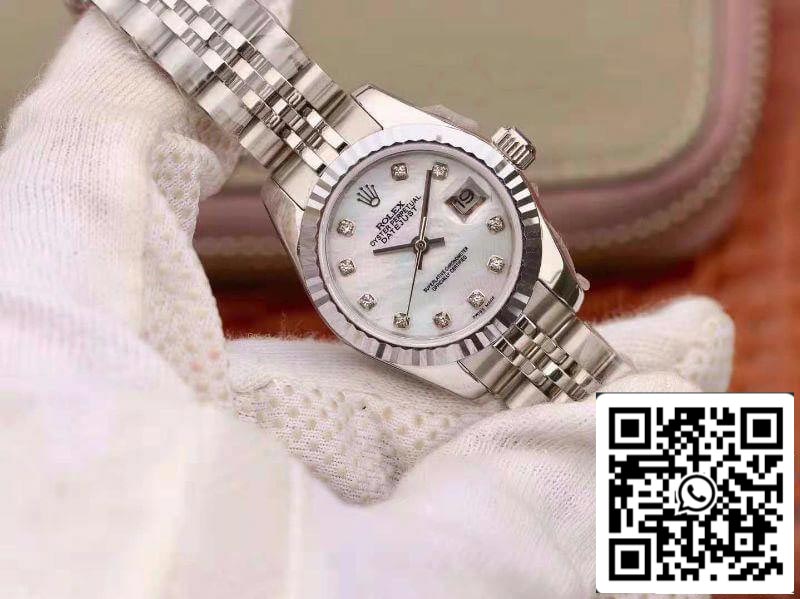 Rolex Lady Datejust 28MM 1:1 Meilleure édition Mouvement suisse NH05 Cadran blanc