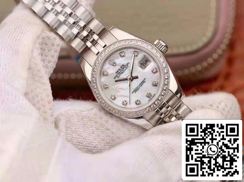 Rolex Lady Datejust 28 mm 1:1 Best Edition Schweizer Original importiertes NH05-Uhrwerk, Emaille-Zifferblatt