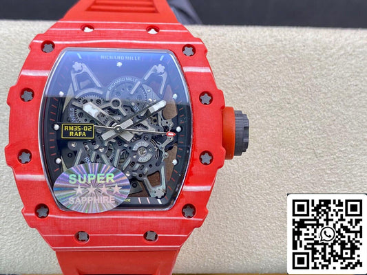 Richard Mille RM035-02 1:1 Best Edition RM Factory Red Case