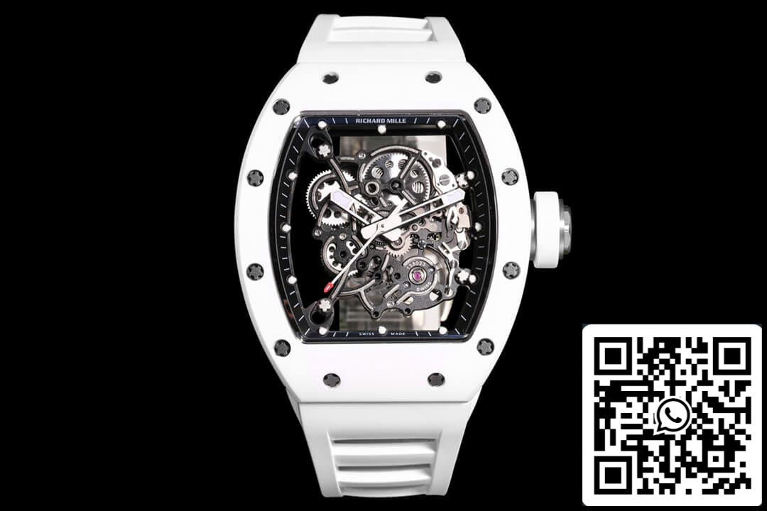 Richard Mille RM 055 1 1 Best Edition BBR Factory Ceramic Case