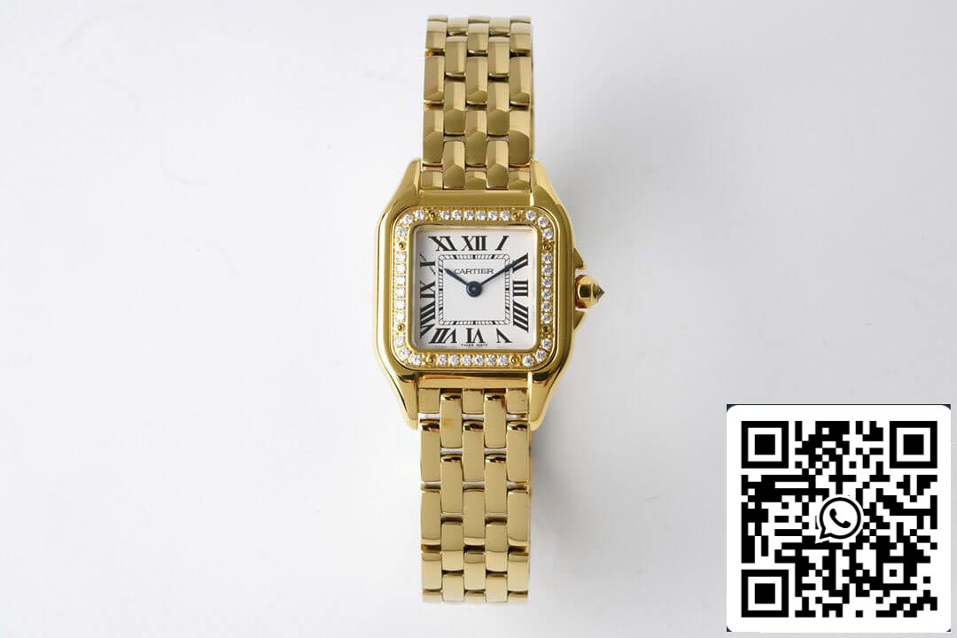 Panthère De Cartier WJPN0015 22MM 1:1 Meilleure édition BV Factory Or jaune