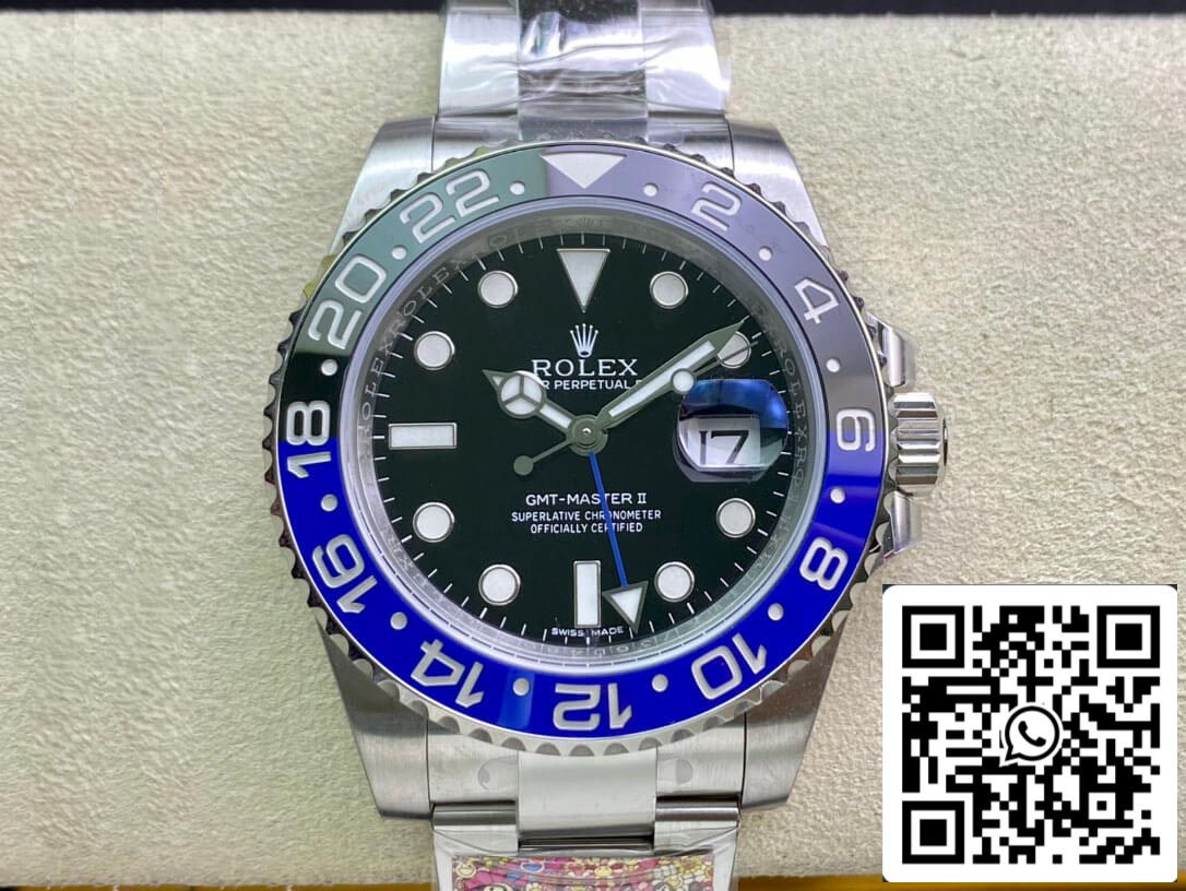 Rolex GMT Master II 116710BLNR-78200 1:1 Best Edition Clean Factory Black Dial