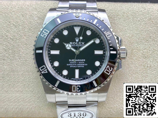 Rolex Submariner 114060-97200 1:1 Best Edition Clean Factory V4 Black Dial