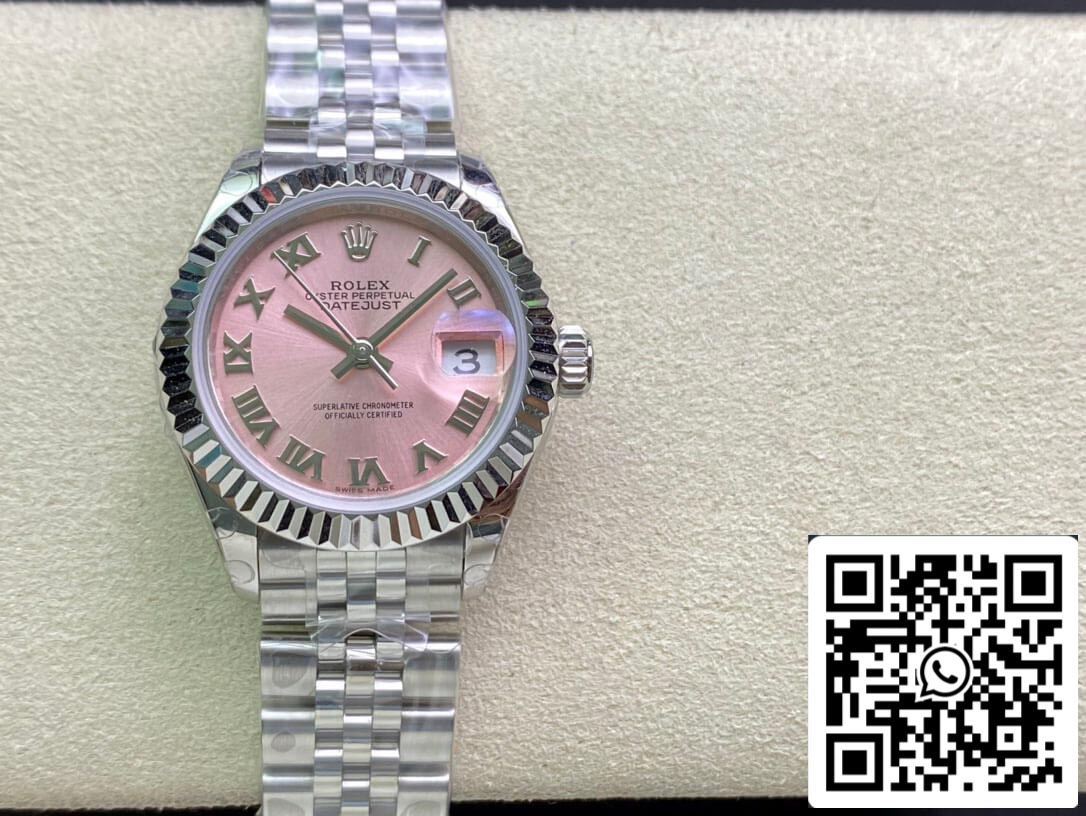 Rolex Datejust M279174-0017 28 mm 1:1 Best Edition EW Factory rosa Zifferblatt