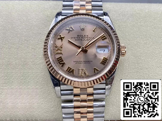 Rolex Datejust M126231-0027 36MM 1:1 Meilleure édition VS Cadran Or Usine