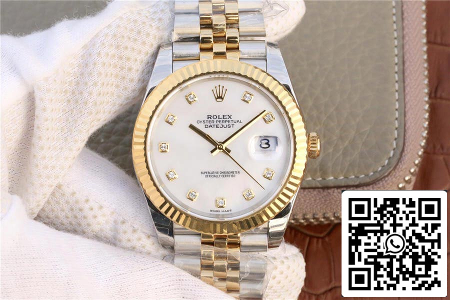 Rolex Datejust M126333-0018 1:1 Best Edition EW Factory Yellow Gold