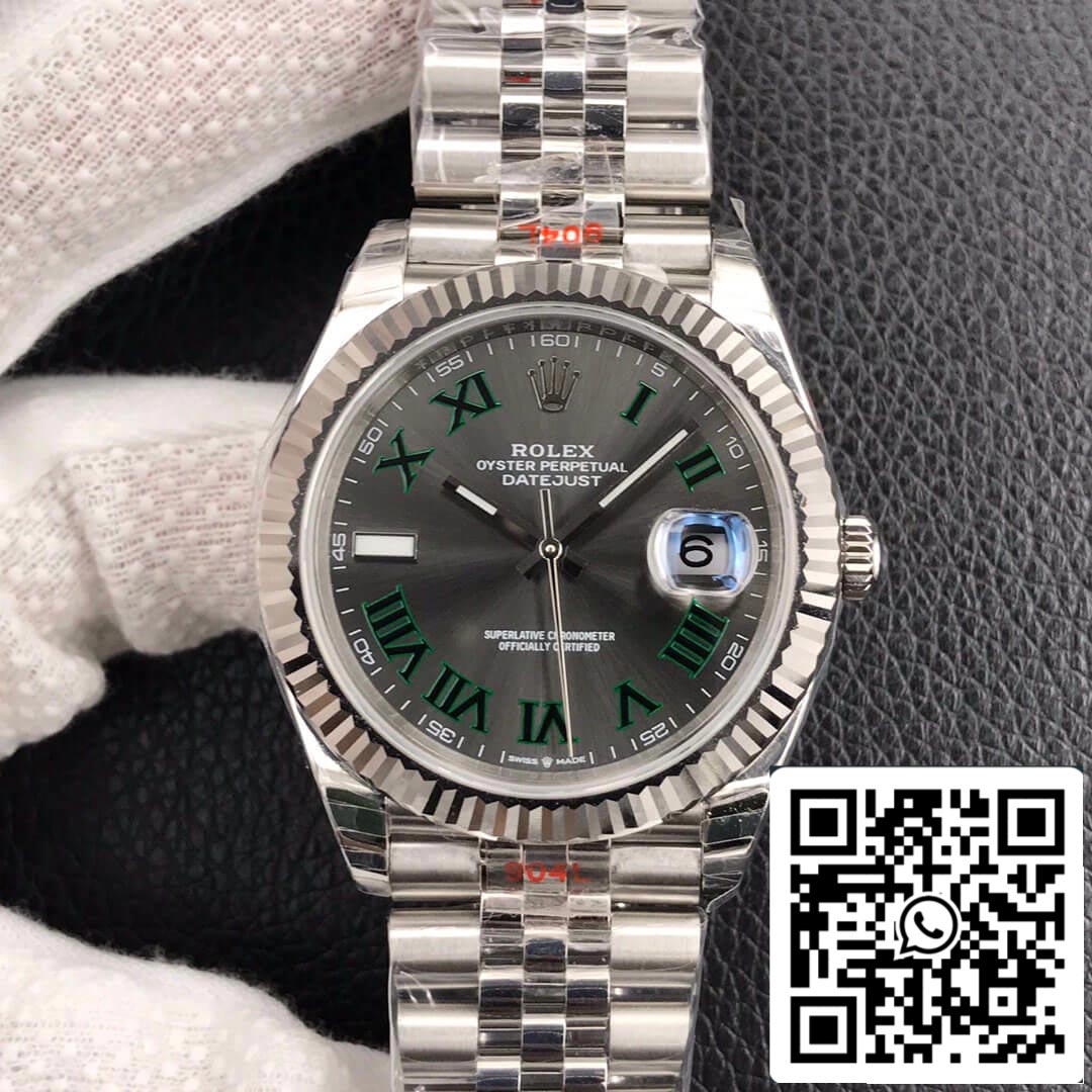 Rolex Datejust M126334-0022 1:1 Best Edition EW Factory Dark Grey Gial