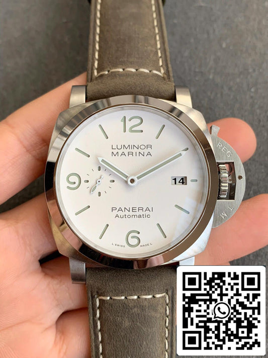 Panerai Luminor PAM01314 1:1 Best Edition VS Factory White Dial