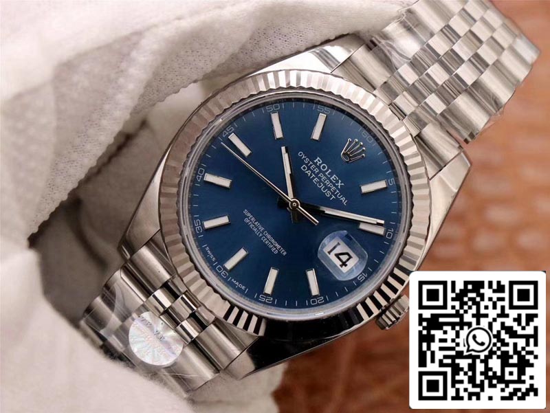 Rolex Datejust 126334 1:1 Best Edition AR Factory Blaues Zifferblatt Schweizer ETA2824