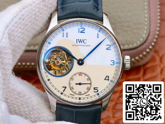 IWC Portuguese Tourbillon 1:1 Best Edition ZF Factory Stainless Steel