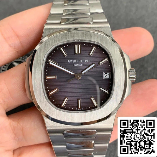 파텍필립 Nautilus 5711 1:1 Best Edition PPF Factory V4 Grey 다이얼 스위스 ETA324