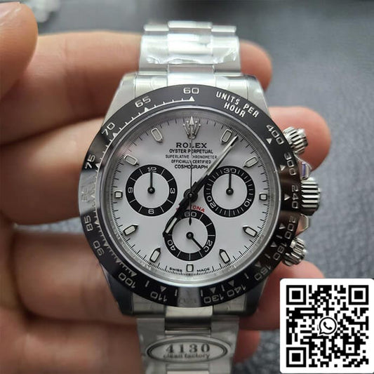 Rolex Cosmograph Daytona M116500LN-0001 1:1 Best Edition Clean Factory V3 schwarze Lünette