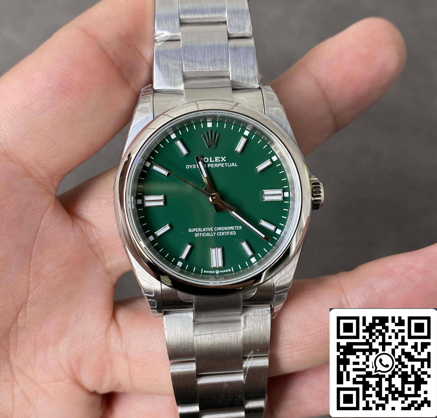 Rolex Oyster Perpetual M126000-0005 36MM 1:1 Meilleure édition VS Factory Acier inoxydable