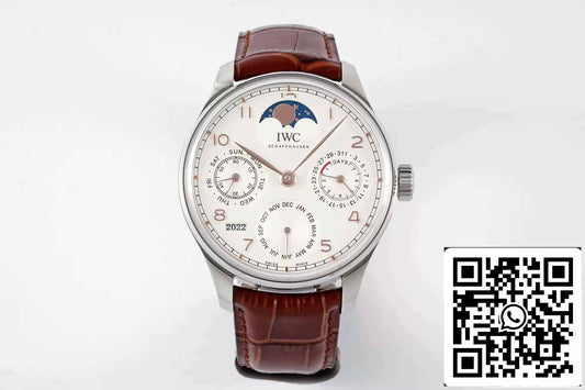IWC Portuguese Perpetual Calendar IW503307 1:1 Best Edition APS Factory White Dial