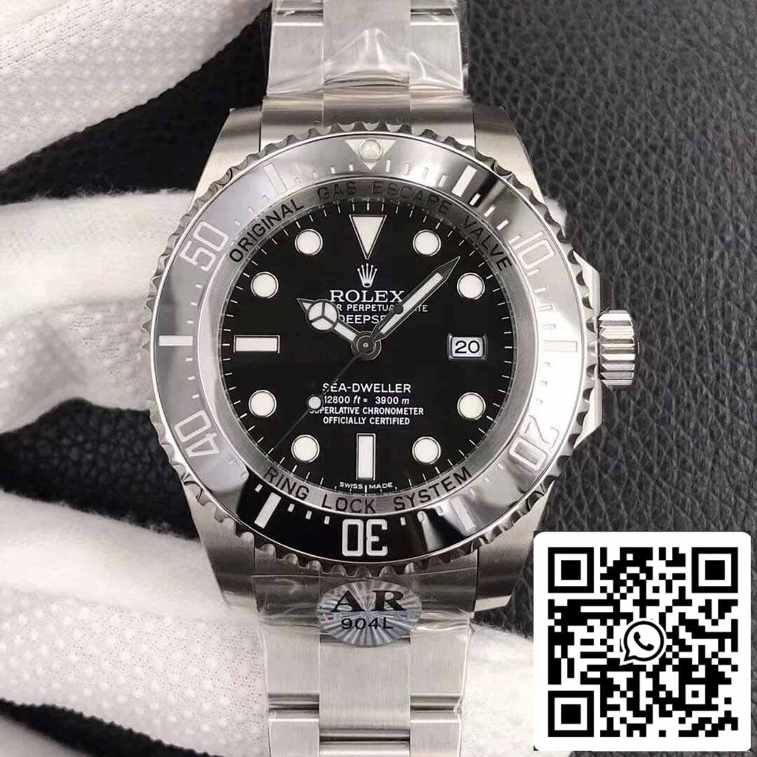 Rolex Sea Dweller 116660-98210 1:1 Meilleure édition AR Factory Cadran noir