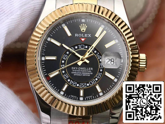 Rolex Sky Dweller M326933-0002  Best 1:1 Edition Noob Factory black dial